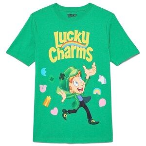 Kids' Green Graphic Tee Lucky Charms